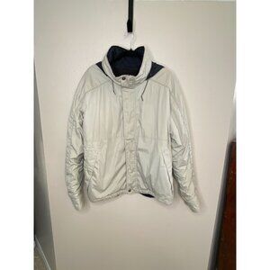 Pacific Trail Mens XL Beige Insulated Hooded‎ Jacket Polyester Blend Lightweight
